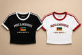 Boa Gente Pack crop tops preto e branco Mozambique